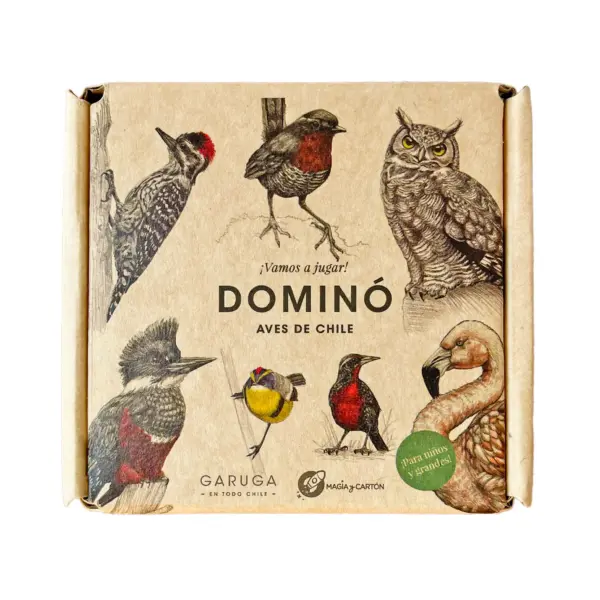 Dominó de Aves de Chile – Juego Educativo y Cultural para Niños 🐦