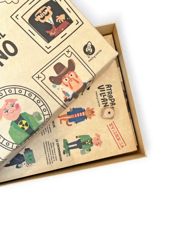 Atrapa al Villano – Juego de Mesa Educativo para Niños 🕵️‍♂️ - Image 3