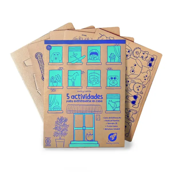 5 Actividades para Entretenerse en Casa – Kit de Manualidades Educativas 🖍️ - Image 5