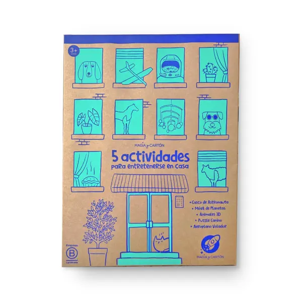 5 Actividades para Entretenerse en Casa – Kit de Manualidades Educativas 🖍️